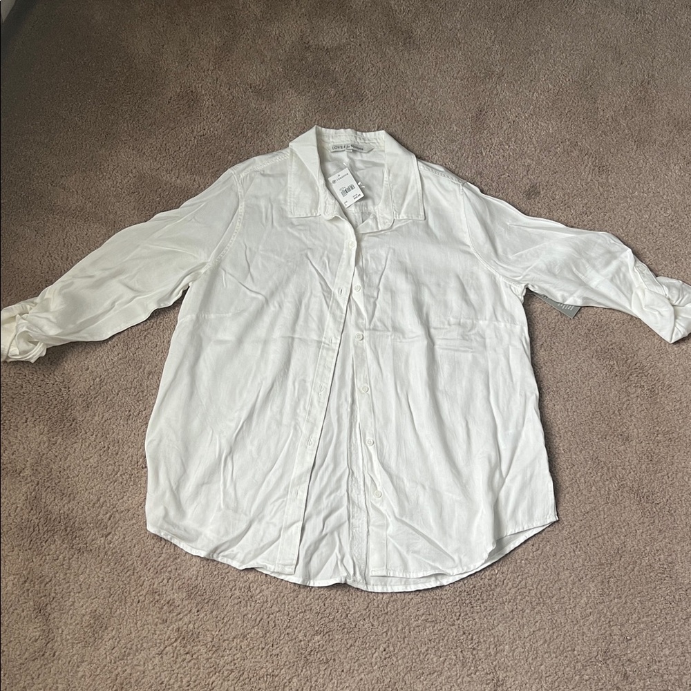 Versona White Button Down Shirt